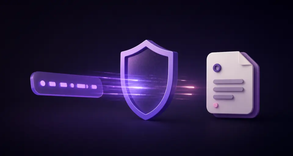 Ein abstrakter OAuth-Token durchläuft eine Sicherheitsprüfung und wird in eine NOALBS-Konfiguration übernommen
